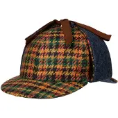 Alfonso D´Este Houndstooth Deerstalker Pet by Alfonso D'Este