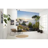 Komar Fotobehang Avondzon - Meerkleurig - 2,50m X 300cm