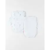 Noukie'S Set met 2 gekruiste body's, ecru