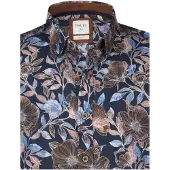 Haupt designshirt modern fit bloem