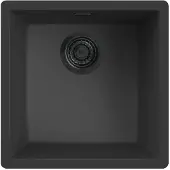 Reginox Verona 40 spoelbak opbouw, onderbouw Nero Black R40287