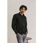 State of Art zakelijk overhemd zwart male | Maat: 2XL