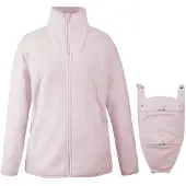 Mamalila - Women's Fleece-Tragejacke Basel - Fleecevest M, roze