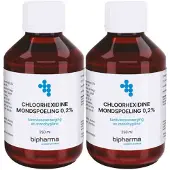 Bipharma 2x Chloorhexidine Mondspoeling 0,2% 500 ml
