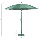 Zuiver Parasol Sunshine Set Green