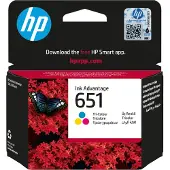HP Inktcartridge 651 (C2P11AE) 3-kleuren