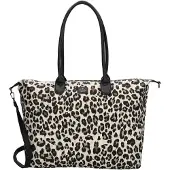 Charm London Handtas / Schoudertas Buckingham 15'' Leopard Beige