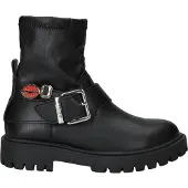 Mexx Star Sam bikerboots zwart Meisjes Imitatieleer Effen - maat 29