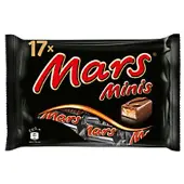 Mars Minis Mini-chocoladereep 17 stuks à 18 g