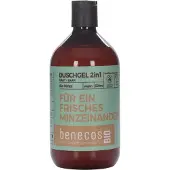 Benecos Bio Douchegel Organic 2 In 1 Mint Body & Hair Mint To Be 500 ml