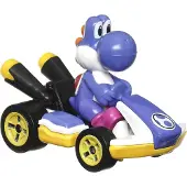 Hot Wheels Mario Kart MarioKart Yoshi and Standard Kart, Auto, 3 jaar, Zwart, Blauw, Wit, Geel