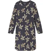 Schiesser Nachthemd 'Comfort Nightwear' beige / grafiet