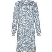 Pastunette Fleece nachthemd speelse strepen | Maat 40