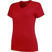 Rogelli Sportshirt Dames Korte Mouwen - Hardloopshirt - Rood - XS
