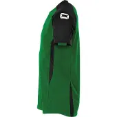 Stanno Stadio Shirt Korte Mouw Heren - Groen / Zwart | Maat: XL