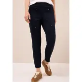 Cecil Dames Casual broek - Blauw - XXL