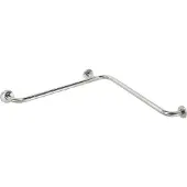 Sapho Handgreep douche handicap 67x67 cm roestvrij staal