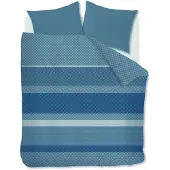 Beddinghouse Dekbedovertrek Fera Blauw Flanel-200 x 200 / 220 cm | 2-Persoons