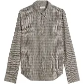 Marc O'Polo Blouse beige / zwart
