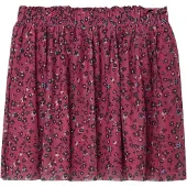 s.Oliver Rok lichtbeige / royal blue/koningsblauw / chocoladebruin / donkerroze