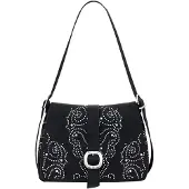 Desigual Schoudertas 'Poker Face Posadas' zwart / zilver