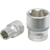 Ks Tools 911.3821, doppen, 3/8 inch, metrisch, 1 kop, 21 mm, chroomvanadiumstaal