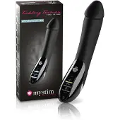 Mystim Tickling Truman - elektro vibrator - zwart