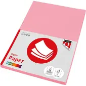 Quantore Kopieerpapier Fastprint A4 80gr roze 100vel
