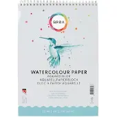 Qrea Aquarelblok Qrea A4 20vel 200gr spiraal