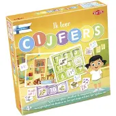 Tactic Ik Leer: Cijfers – Bordspel – Educatief – Leerzaam Spel om te Leren Tellen en Getallen te Herkennen – 1 tot 4 Spelers – Vanaf 4 Jaar