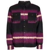 Iriedaily - Finnian L/S Shirt - Fleecevest M, zwart/purper