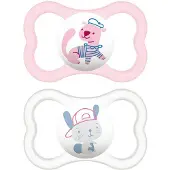 Mam Baby Dummy Air 6+ Silicone Pink 2u