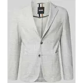 BOSS Slim fit colbert van Italiaanse jersey, model 'HANRY'