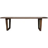 LivingFurn Eettafel Cortez Bruin 270cm