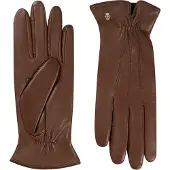 Roeckl Vingerhandschoenen 'ANTWERPEN' kastanjebruin