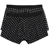 JP 1880 Boxershorts zwart / wit