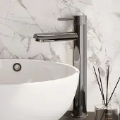 Brauer Stripe verhoogde wastafelkraan model A met ColdStart chroom