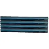 Terre d'Azur Colina met ribbel 10x30cm blauw glans