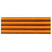 Terre d'Azur Colina met ribbel 10x30cm oranje glans