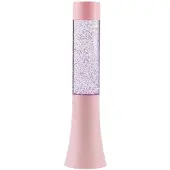Itotal Led Lava lamp - Pastel Pink - Glitter