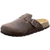 Natural Sense unisex pantoffels klomp leer bruin 1153535
