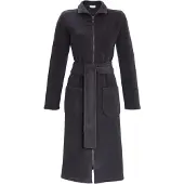 Ringella Grijze fleece badjas | Maat 38
