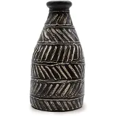 Ancient Wisdom Griekse taps toelopende vaas - Chocolade