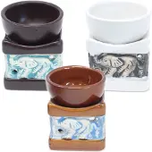 AW Gifts Klassieke Olifant Oliebranders - 3 stuks