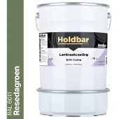 Holdbar Laminaatcoating Resedagroen (RAL 6011) 10 Kg - Laminaat Verf - Vloerverf - Alle Kleuren - Krasvast - UV-bestendig - Vergeelt niet - Gemakkelijk Schoonmaken - 2 Componenten