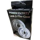 Power Escorts Cock Driller Cockring 2-Pack - Dikke Penisringen