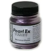 Jacquard Pearl Ex Pigment 14 gr Glimmend Violet knutselpoeder.