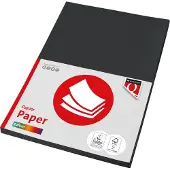 Quantore kopieerpapier A4 zwart 160gr FSC milieuvriendelijk papier.