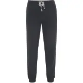 Hajo Heren joggingbroek met boorden zwart - Zwart - Maat - 58