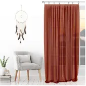 Soleil D Ocre Vitrages SPIRIT dames 135x250 cm